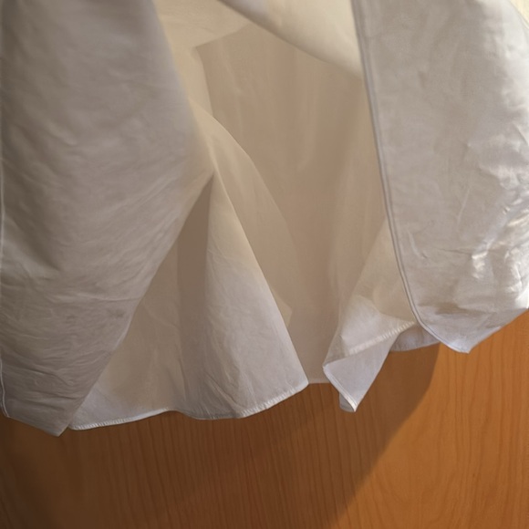 Beautiful White Organic Cotton Cut Out Midi Self-Portrait Dress - Picture 5 of 8